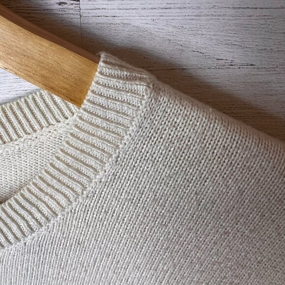 Talbots Sweater Womens Size MP Criss Cross Fair Isle Long Sleeve Cashmere Blend - Picture 8 of 15